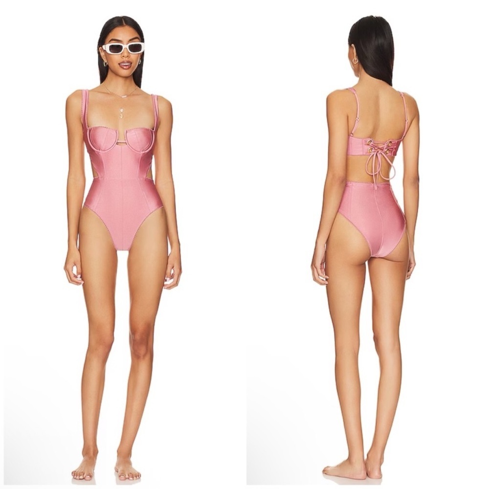 Tularosa Aura One Piece in Dusk Rose Size XS